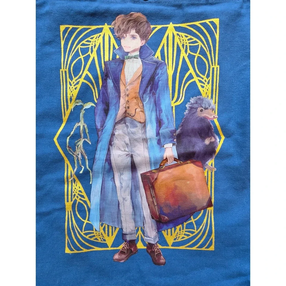 The Wizarding World of Harry Potter Fantadtic Beadt Newt Scamander Tote‎ Bag